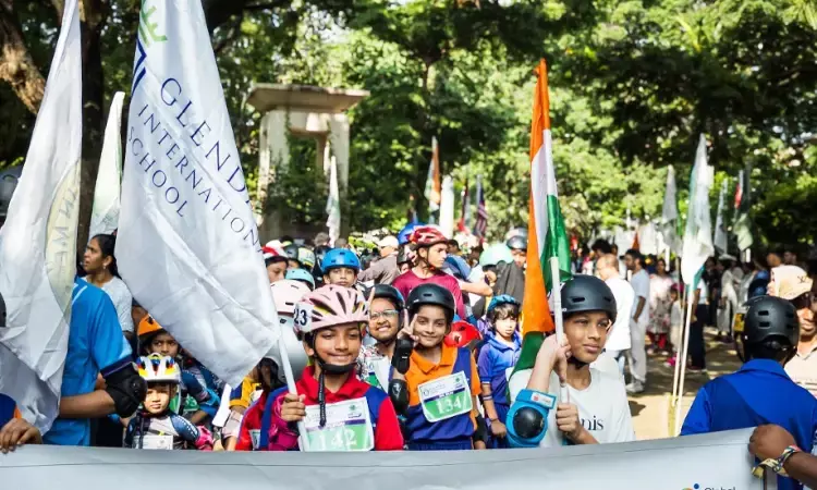 Save the Sparrow: Students, parents, citizens join Glen Run 2025 to conservation