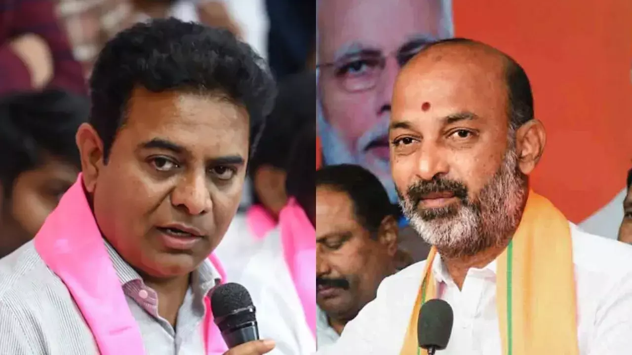 Luxury car smuggling row: Bandi Sanjay claims KCR, KTR part of conspiracy; BRS hits back