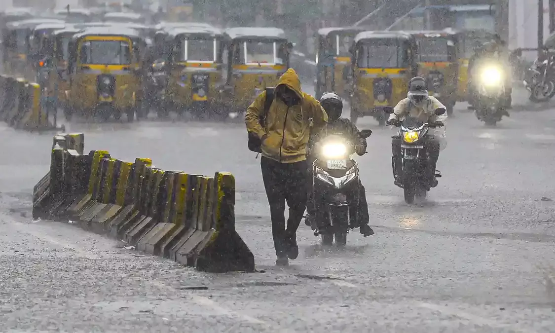 Weather alert: IMD warns of very heavy rains in Telangana this week