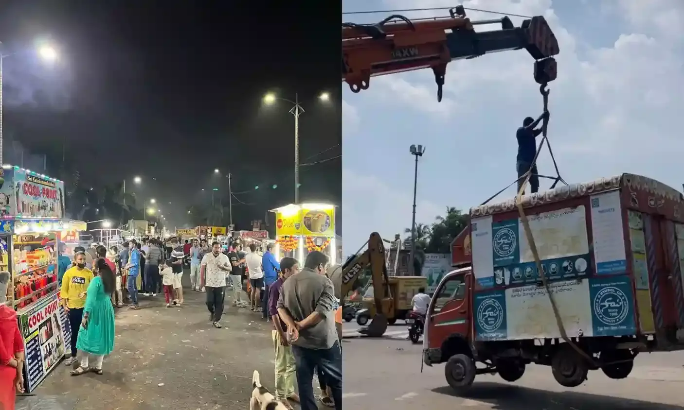 Operation Lungs in Vizag sparks protests after road vendors removed over encroachments