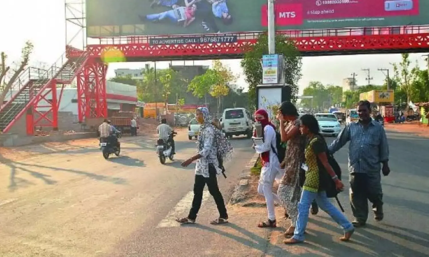 New footpaths, vendor-free zones for pedestrians: Cyberabad officials plan safer walking spaces