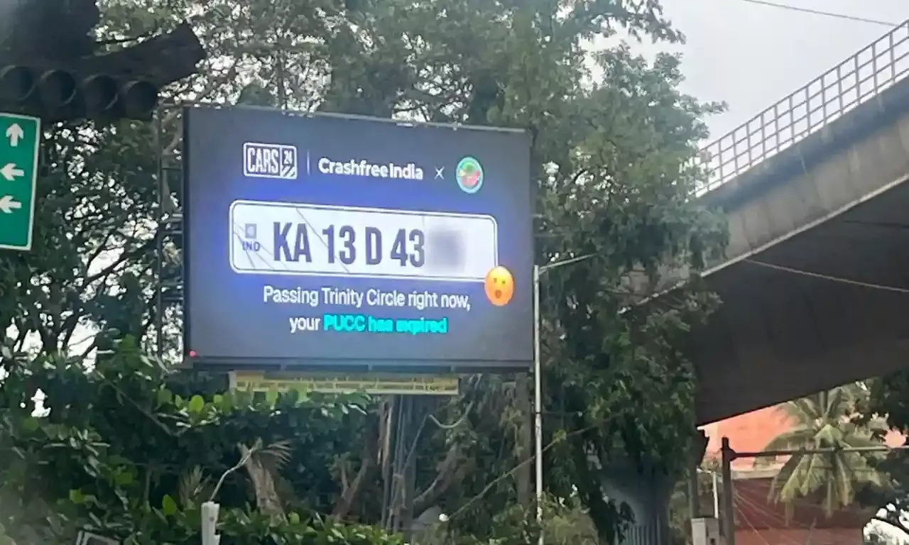 Bengaluru: How AI-powered smart display at busy Trinity Circle flashes traffic violations in real time