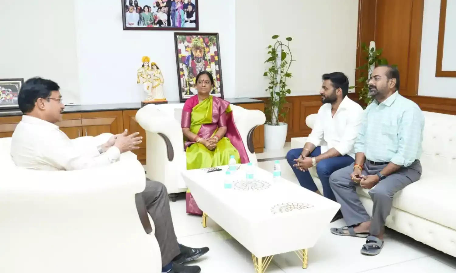 Minister Surekha seeks HYDRAA’s help to protect endowment lands from encroachers