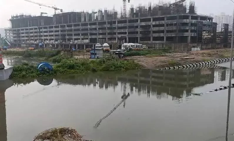 Hyderabad: Vantage Sri Aditya Luxury Towers in Narsingi under scanner after evidence points to construction inside Musi