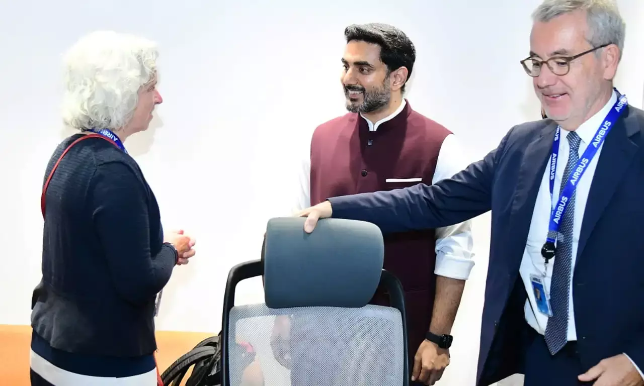 Lokesh seeks major Airbus investment in aerospace manufacturing for AP
