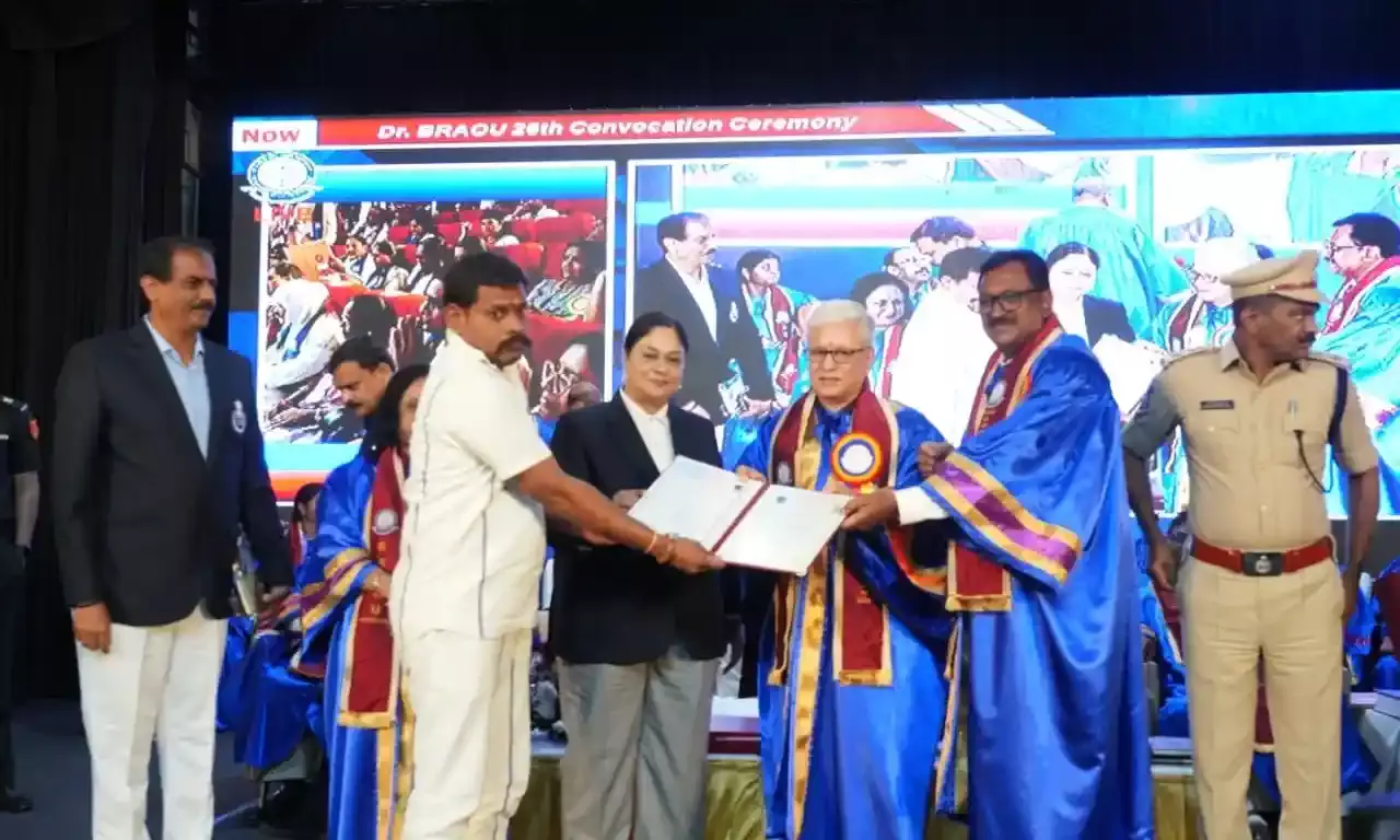 Telangana jail reforms: 28 inmates complete graduation from BRAOU