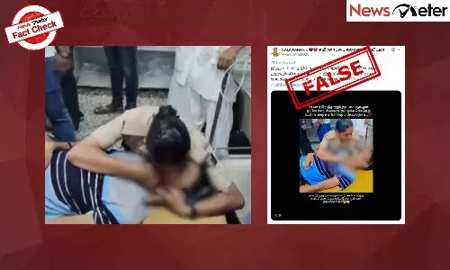 Fact Check: Karur rally stampede ā Cop gives CPR to victim? No, video is from Bihar Fact Check: Karur rally stampede ā Cop gives CPR to victim? No, video is from Bihar