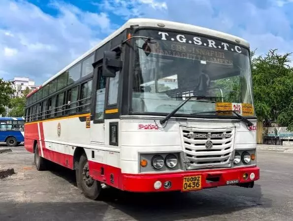 TGSRTC hikes bus fares Rs 5–Rs 10 from Oct 6 to boost electric bus fleet in Hyderabad TGSRTC hikes bus fares Rs 5–Rs 10 from Oct 6 to boost electric bus fleet in Hyderabad