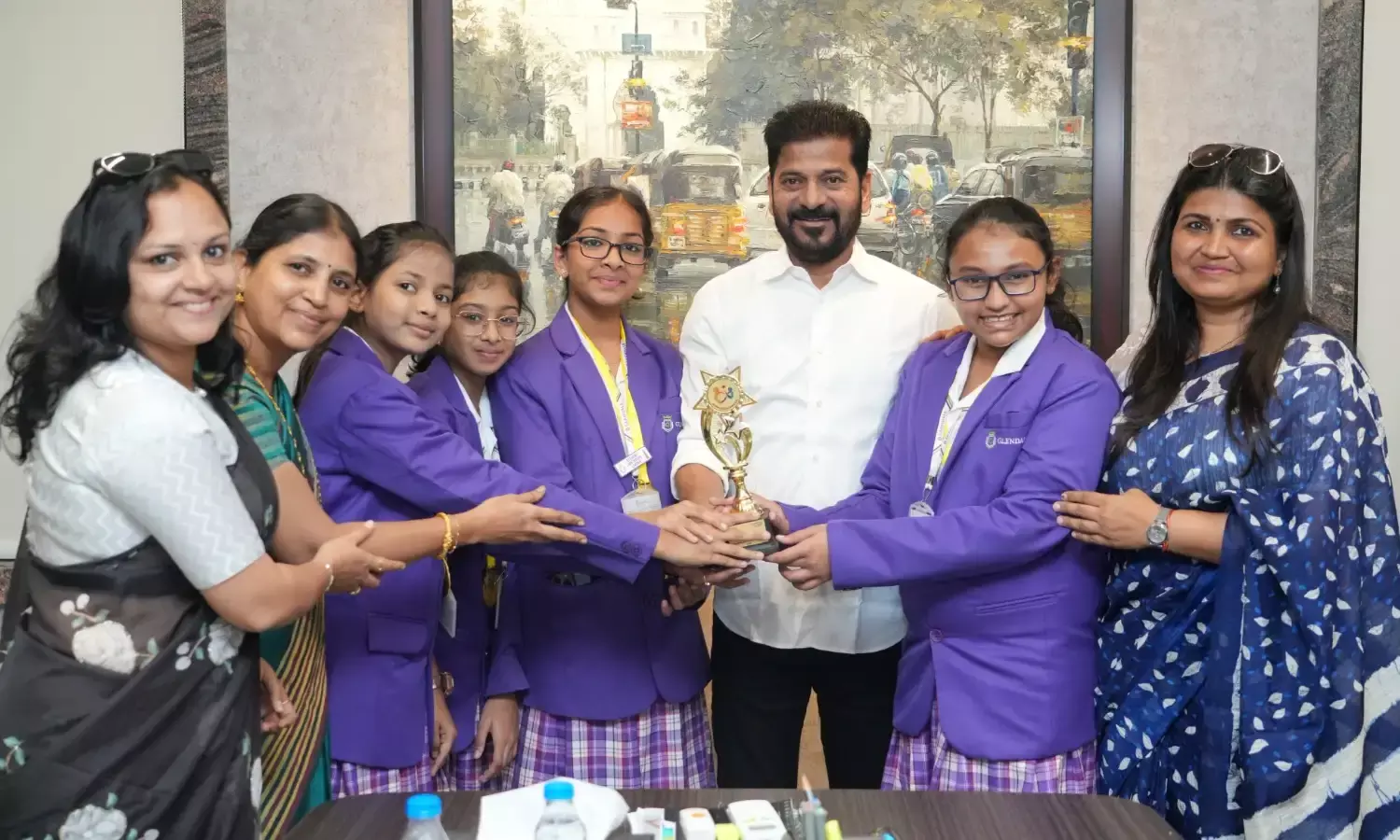 Hyderabad: Glendale students bag GED award for innovative organic farming project