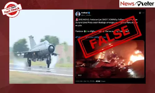 Fact Check: Taliban shoot down Pakistani jet? Hereās what really happened Fact Check: Taliban shoot down Pakistani jet? Hereās what really happened