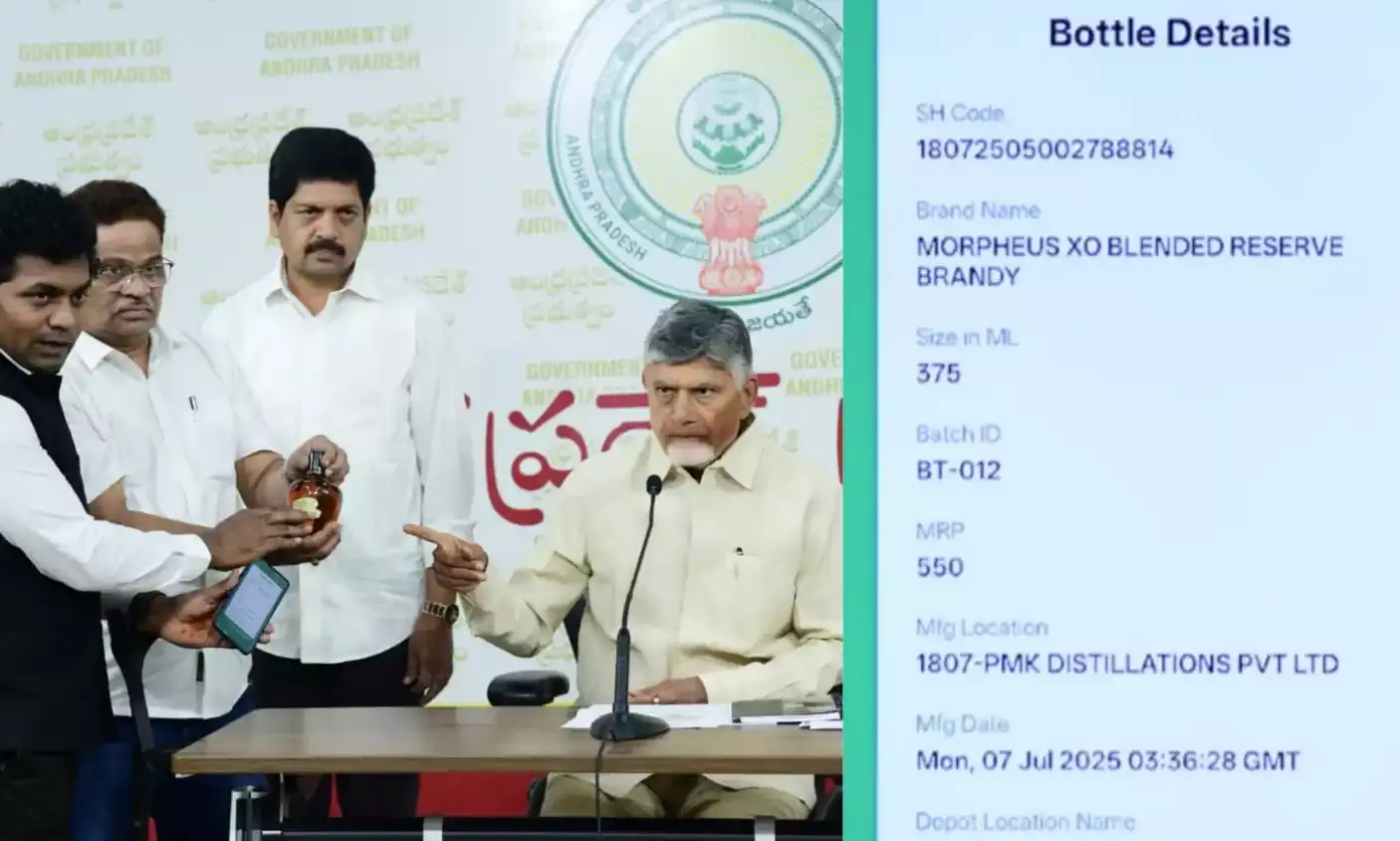SIT to probe Mulakalacheruvu liquor scandal; CM Naidu launches AP Excise Suraksha App