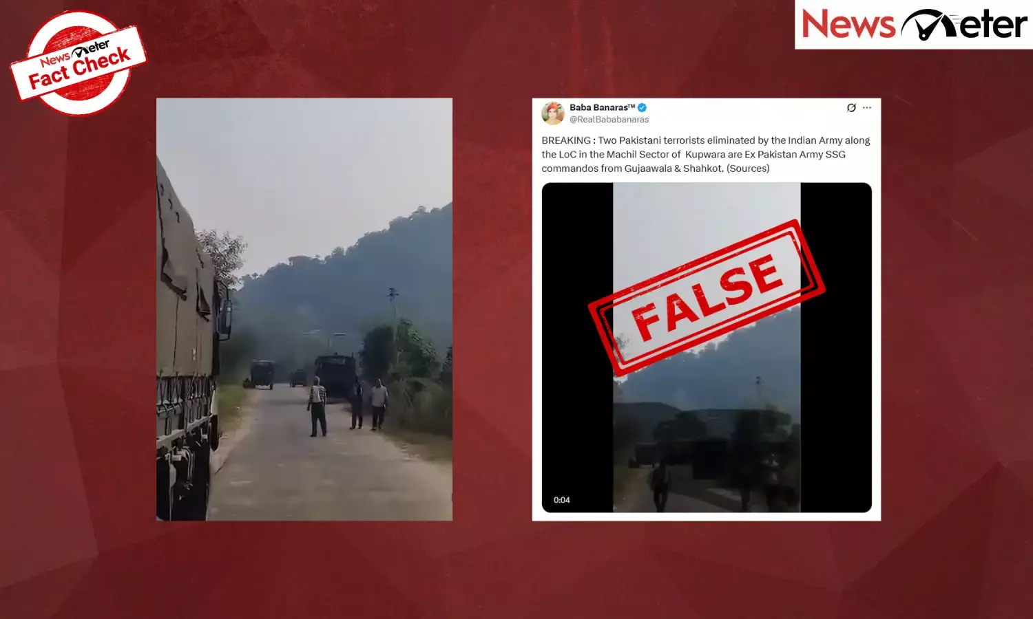 Fact Check: Kupwara encounter - two terrorists killed are ex-Pak Army officers? Here are the facts