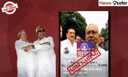 Fact Check: IRCTC scam ā Nitish Kumar says Lalu Yadav falsely charged? Here are the facts Fact Check: IRCTC scam ā Nitish Kumar says Lalu Yadav falsely charged? Here are the facts