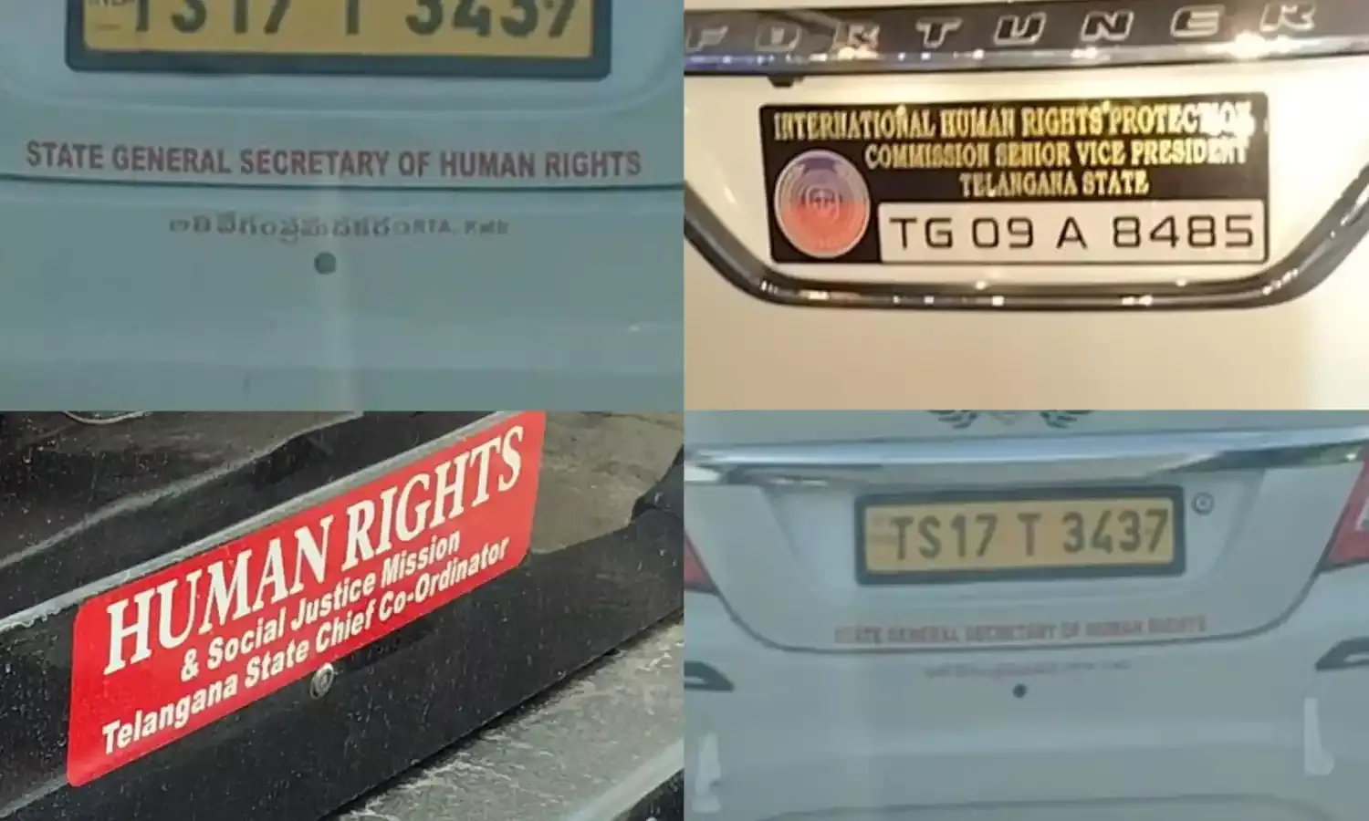 THRC asks DGP to take action against people unauthorisedly using emblems, press symbols on vehicles