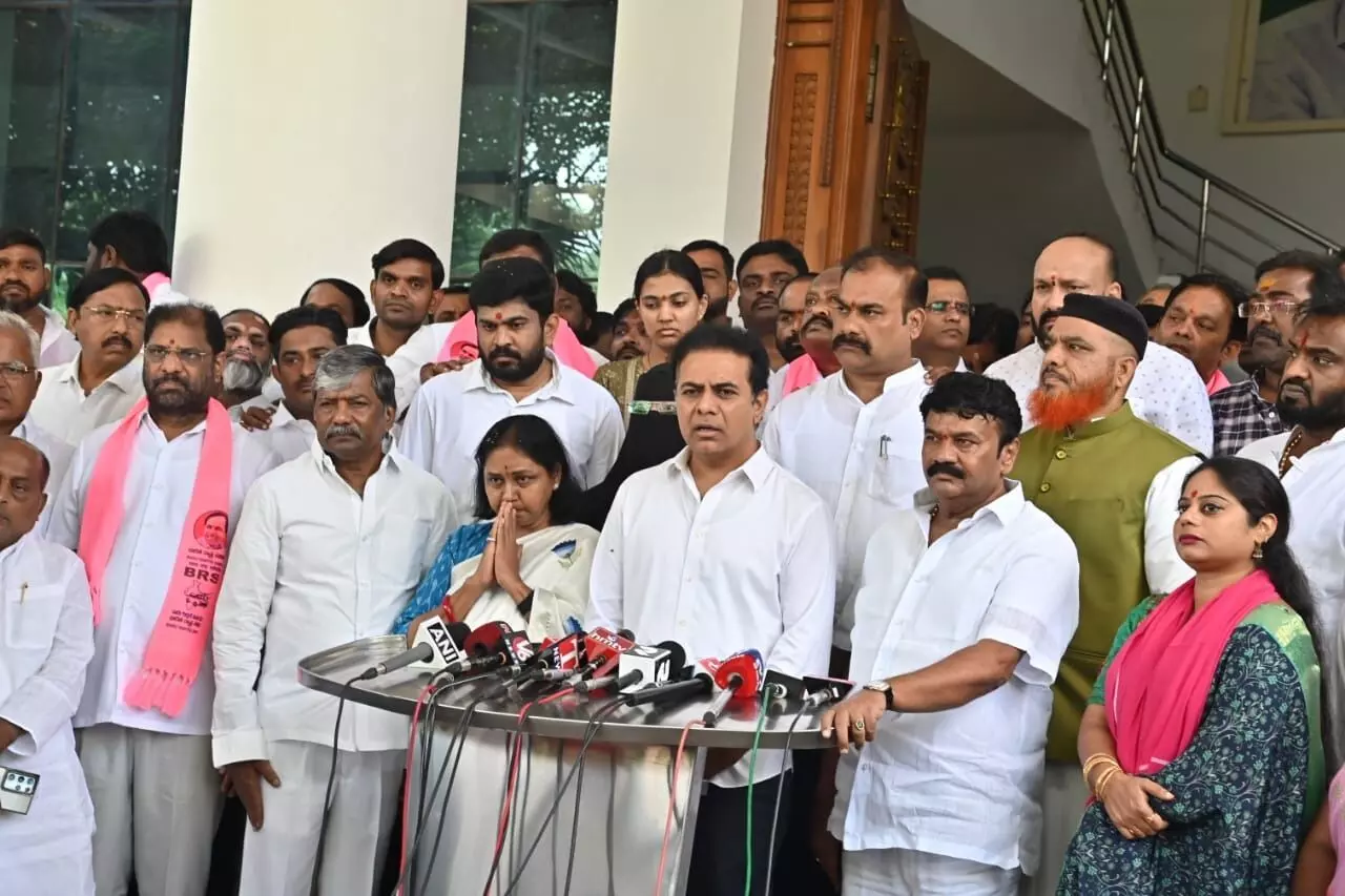 Jubilee Hills bypoll: Congress defeat will force govt to fulfil 2023 poll promises, says KTR Jubilee Hills bypoll: Congress defeat will force govt to fulfil 2023 poll promises, says KTR
