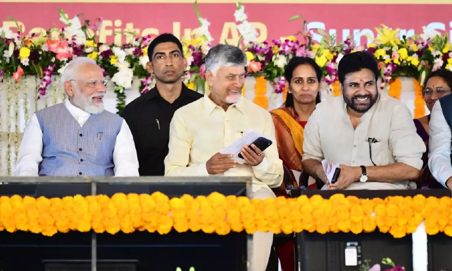 PM Modi lays foundation for Rs 13,430 Cr projects in Kurnool covering power, industry, roads