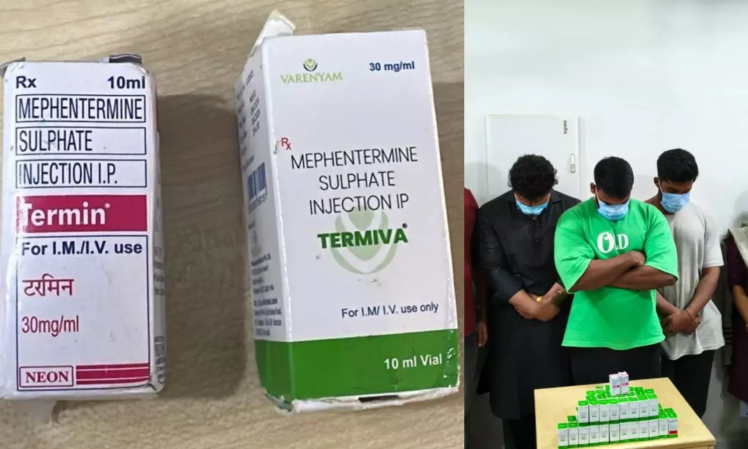 Secunderabad:  DCA raids illegal facility at Namalagundu, seizes bodybuilding drug `Mephentermine Sulphate’