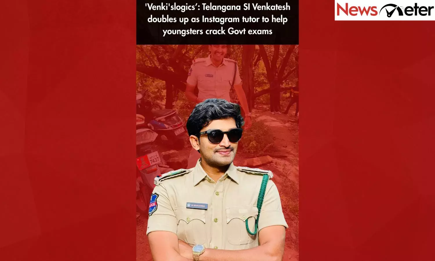 Venkislogics’: Telangana SI Venkatesh doubles up as Instagram tutor to help youngsters crack Govt exams