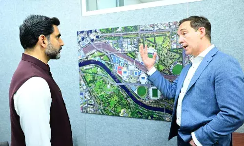 Lokesh showcases Andhraās IT and health-tech strength on Australian tour, seeks university ties