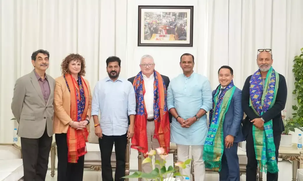 Southwest Airlines delegation meets CM Revanth; to set up GIC in Hyderabad