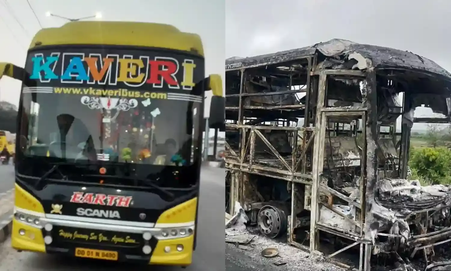 Kurnool bus fire: Bengaluru-bound private bus had 16 pending challans, Rs 23,000 in unpaid fines