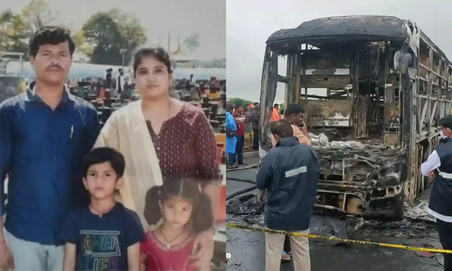 Kurnool bus fire: Nellore family survives, friends’ family killed in deadly blaze
