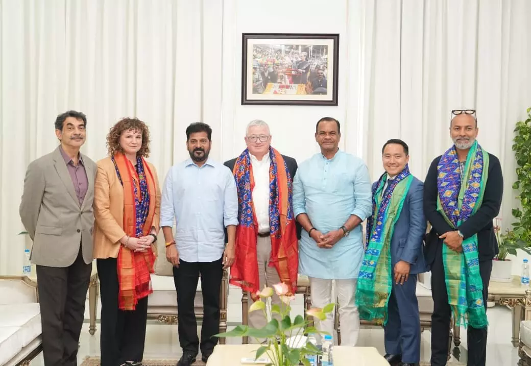 Southwest Airlines delegation meets CM Revanth; to set up GIC in Hyderabad Southwest Airlines delegation meets CM Revanth; to set up GIC in Hyderabad