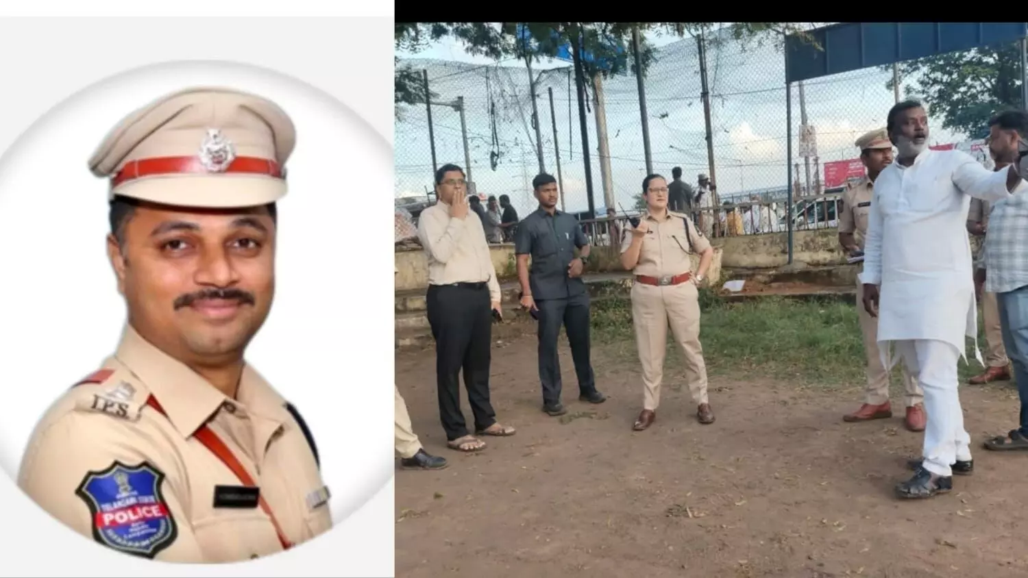 Hyderabad DCP Chaitanya opens fire during theft attempt in Chaderghat; one suspect injured Hyderabad DCP Chaitanya opens fire during theft attempt in Chaderghat; one suspect injured