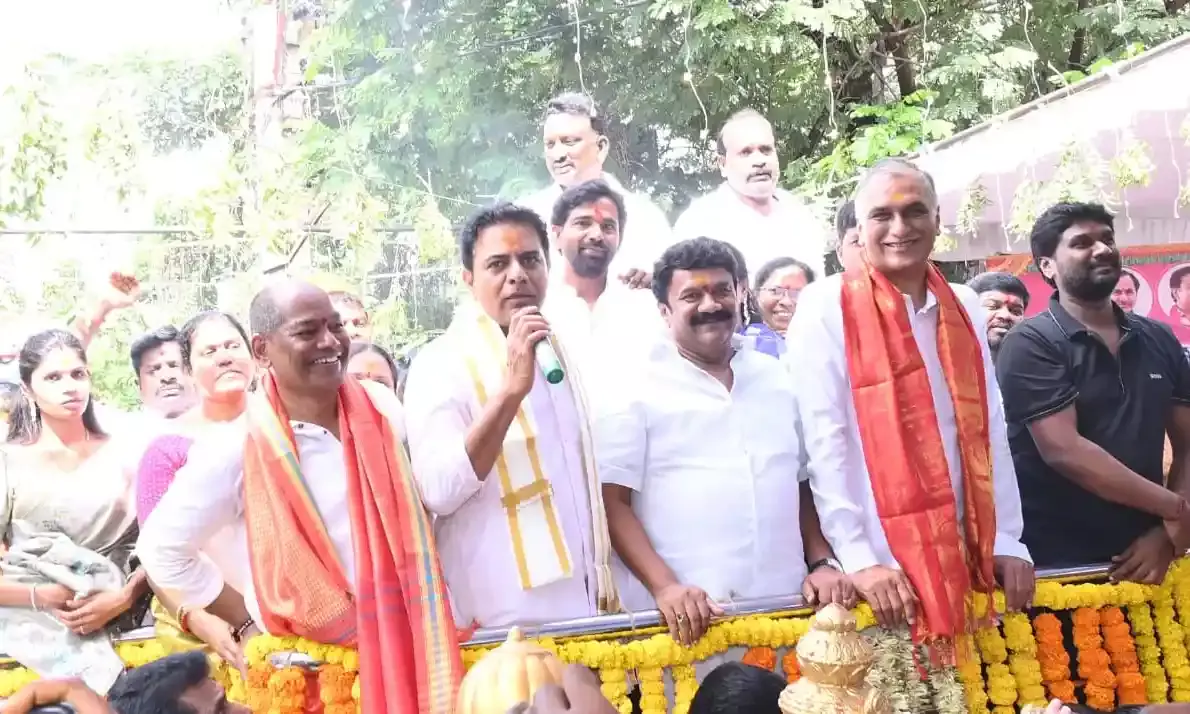 KTR slams Rahul Gandhi’s ‘silence’ on Telangana govt’s treatment of minorities, ‘BJP-style bulldozer rule’