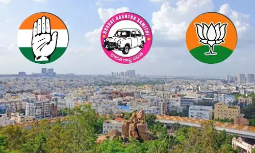 From frocks to dumbbells: Symbols spark confusion over record 58 candidates in Jubilee Hills bypoll From frocks to dumbbells: Symbols spark confusion over record 58 candidates in Jubilee Hills bypoll