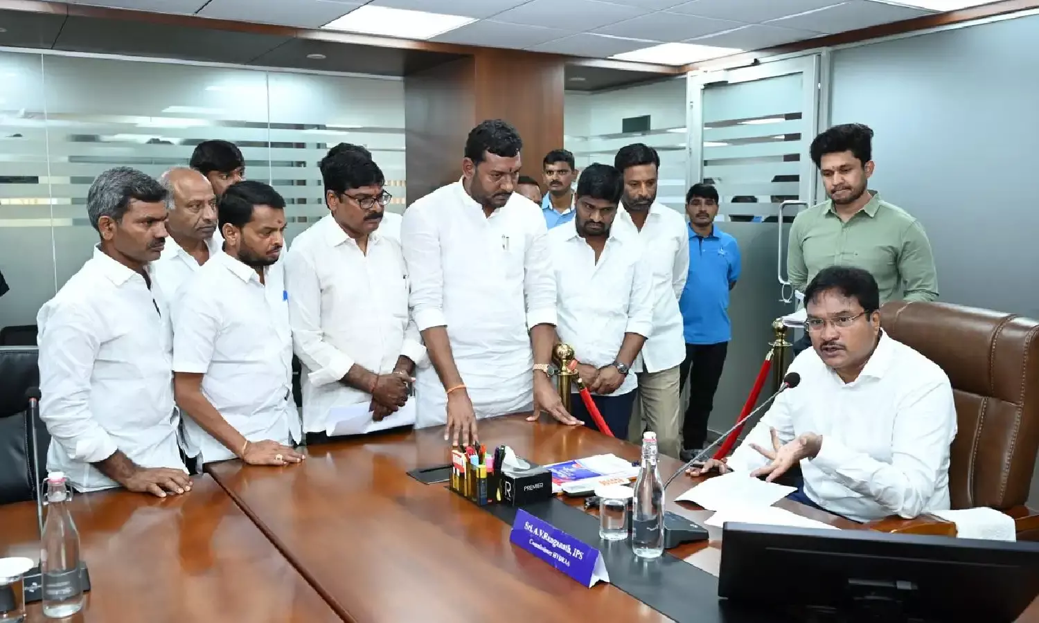 28 acres of historic Hasmathpet land under illegal occupation; residents seek HYDRAA action