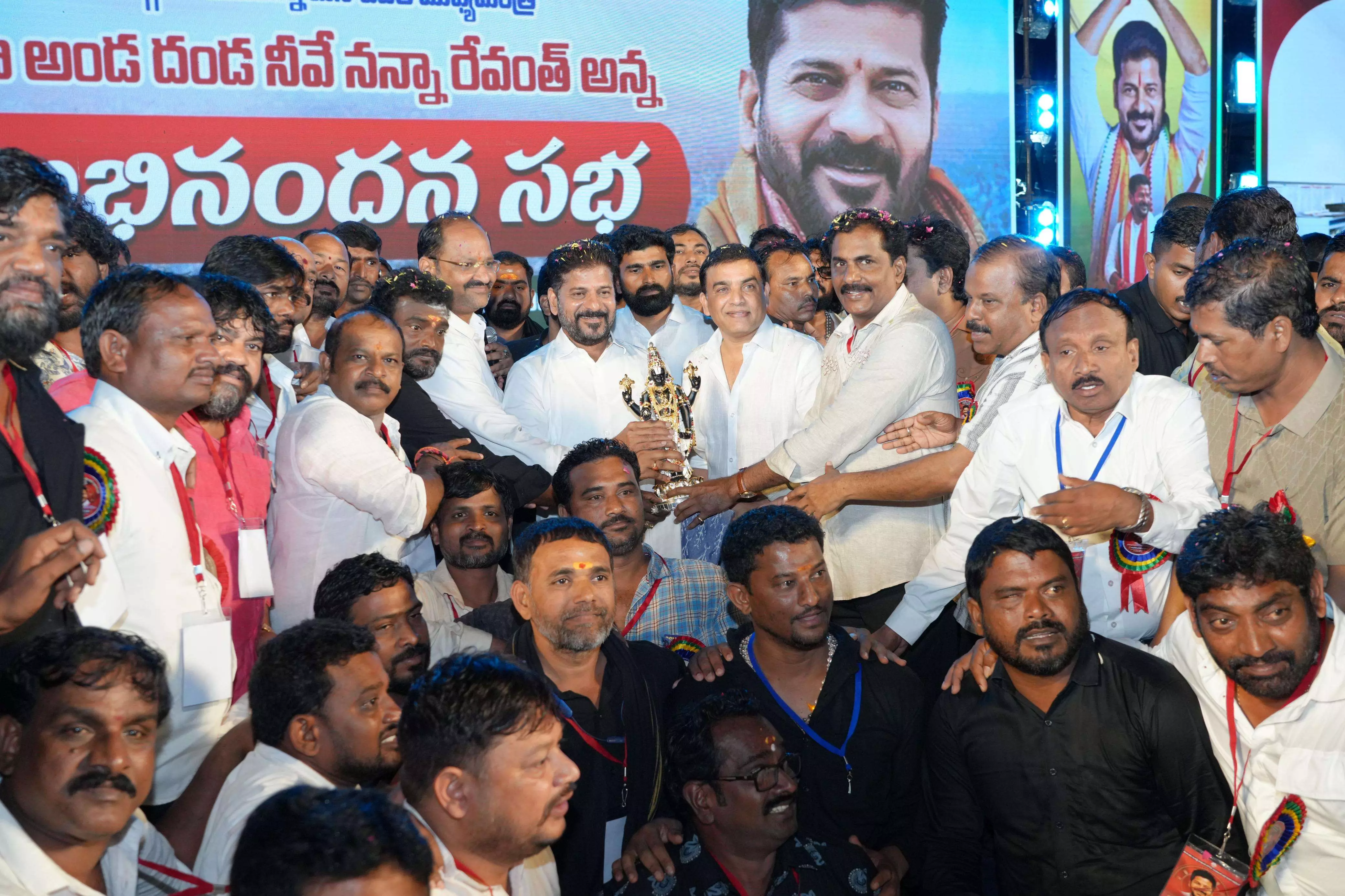 Profit sharing, health insurance, school for kids:  CM Revanth rolls out welfare package for Tollywood workforce Profit sharing, health insurance, school for kids:  CM Revanth rolls out welfare package for Tollywood workforce