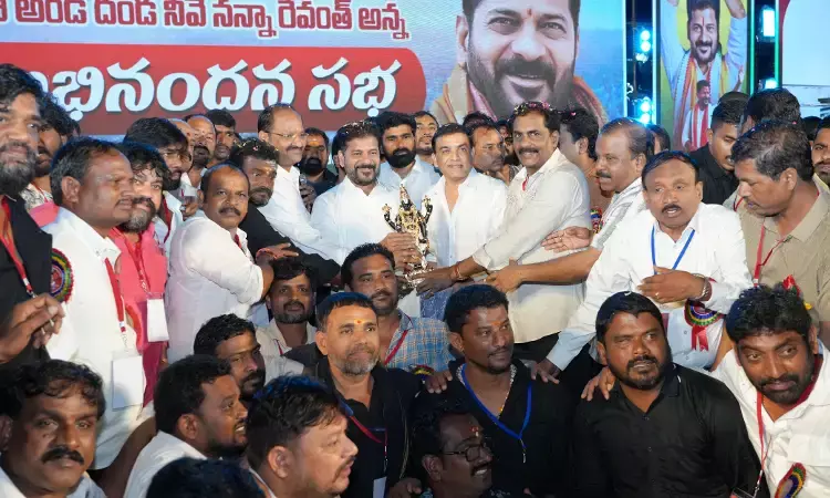 Profit sharing, health insurance, school for kids:  CM Revanth rolls out welfare package for Tollywood workforce