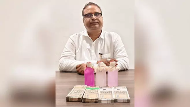 Yadagirigutta Temple executive engineer caught taking Rs 1.9 lakh bribe, arrested