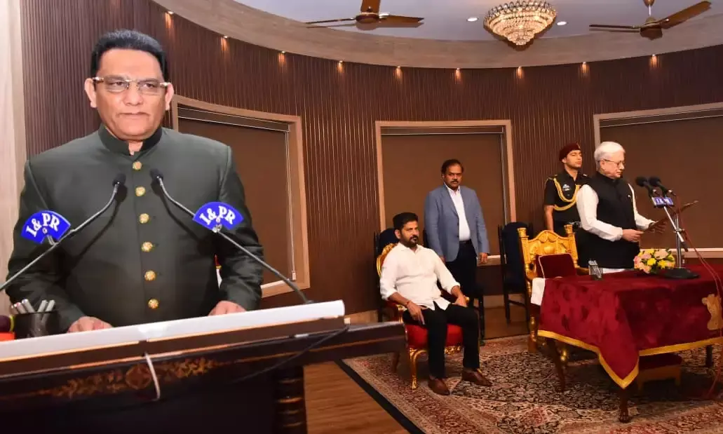 Mohammad Azharuddin sworn in as Telangana Minister