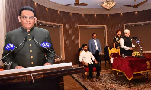 Mohammad Azharuddin sworn in as Telangana Minister