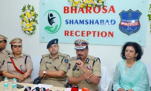 Bharosa Centre opens in Shamshabad to aid women, children facing abuse Bharosa Centre opens in Shamshabad to aid women, children facing abuse