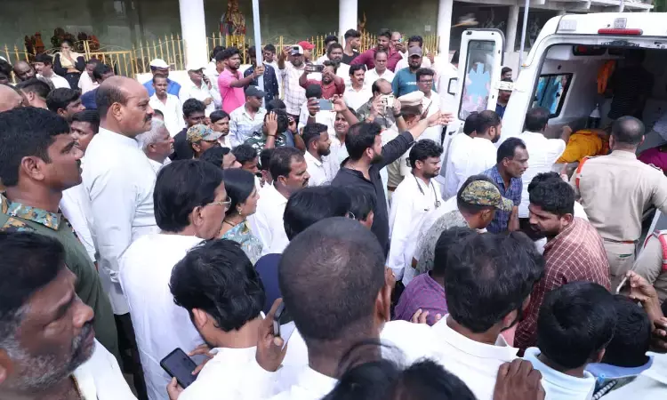 Srikakulam: Negligence blamed as stampede at Kasibugga temple claims nine lives