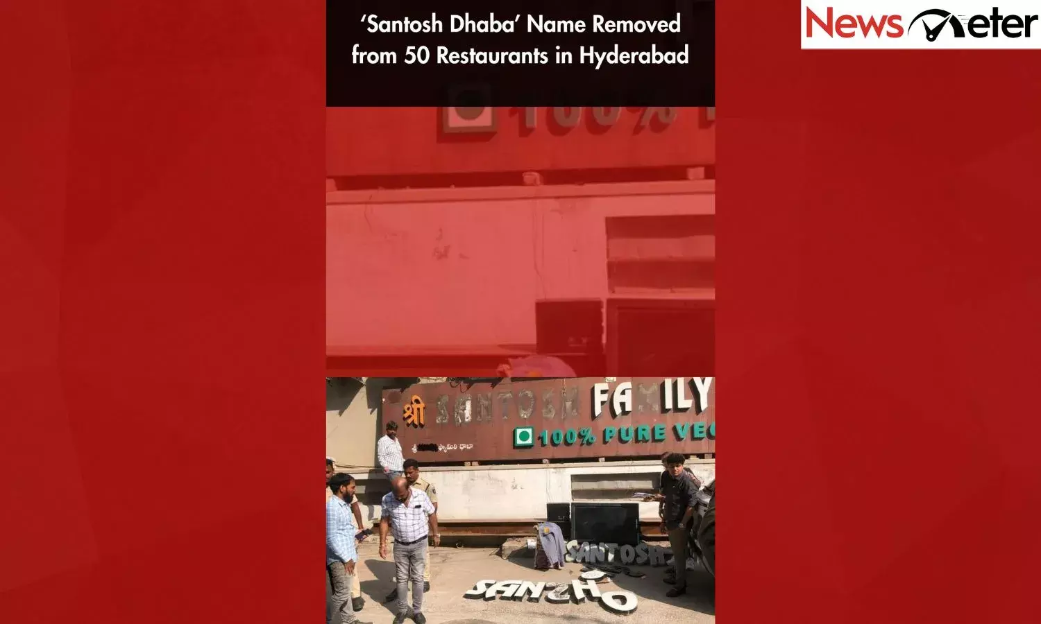 ‘Santosh Dhaba’ Name Removed from 50    Restaurants in Hyderabad