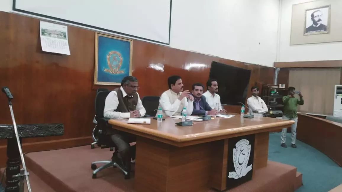 OU holds consultations to finalise DPR for campus revamp; 200 students, staff participate OU holds consultations to finalise DPR for campus revamp; 200 students, staff participate