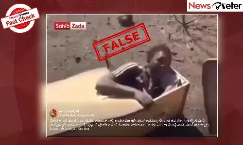 Fact Check: ವ್ಯಕ್ತಿಯನ್ನು ಬಲವಂತವಾಗಿ ಶವಪೆಟ್ಟಿಗೆಯಲ್ಲಿ ಬಂಧಿಸಿಡುವ ಈ ಭಯಾನಕ ವೀಡಿಯೊ ಸುಡಾನ್‌ನದ್ದಲ್ಲ