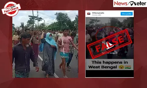 Fact Check: SIR protests in West Bengal? No, video is old