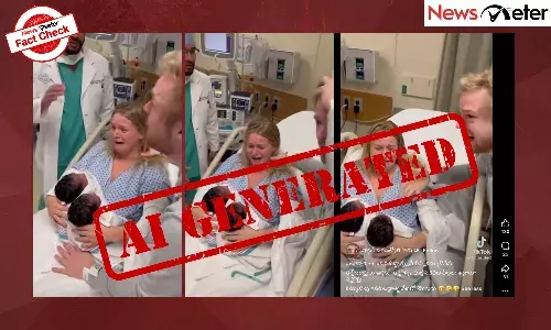 Fact check: తెల్లజంటకు నల్ల కవలలు పుట్టారు, భర్త భార్యను అనుమానించాడు? నిజం ఏమిటి?