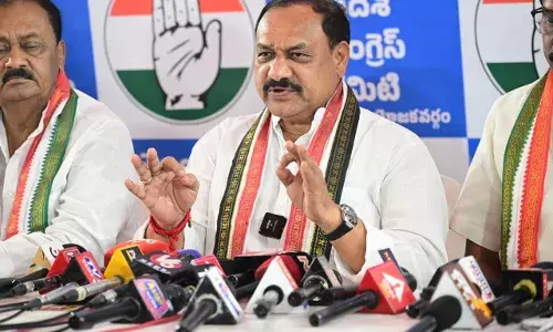 TPCC chief confident of 50,000-vote margin for Naveen Yadav in Jubilee Hills bypoll TPCC chief confident of 50,000-vote margin for Naveen Yadav in Jubilee Hills bypoll