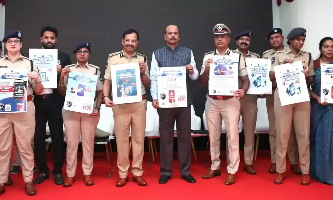 `Cybercriminals loot Rs 1 Cr every day’: Police launch `Jaagrut Hyderabad – Surakshit Hyderabad’ to keep fraudsters at bay