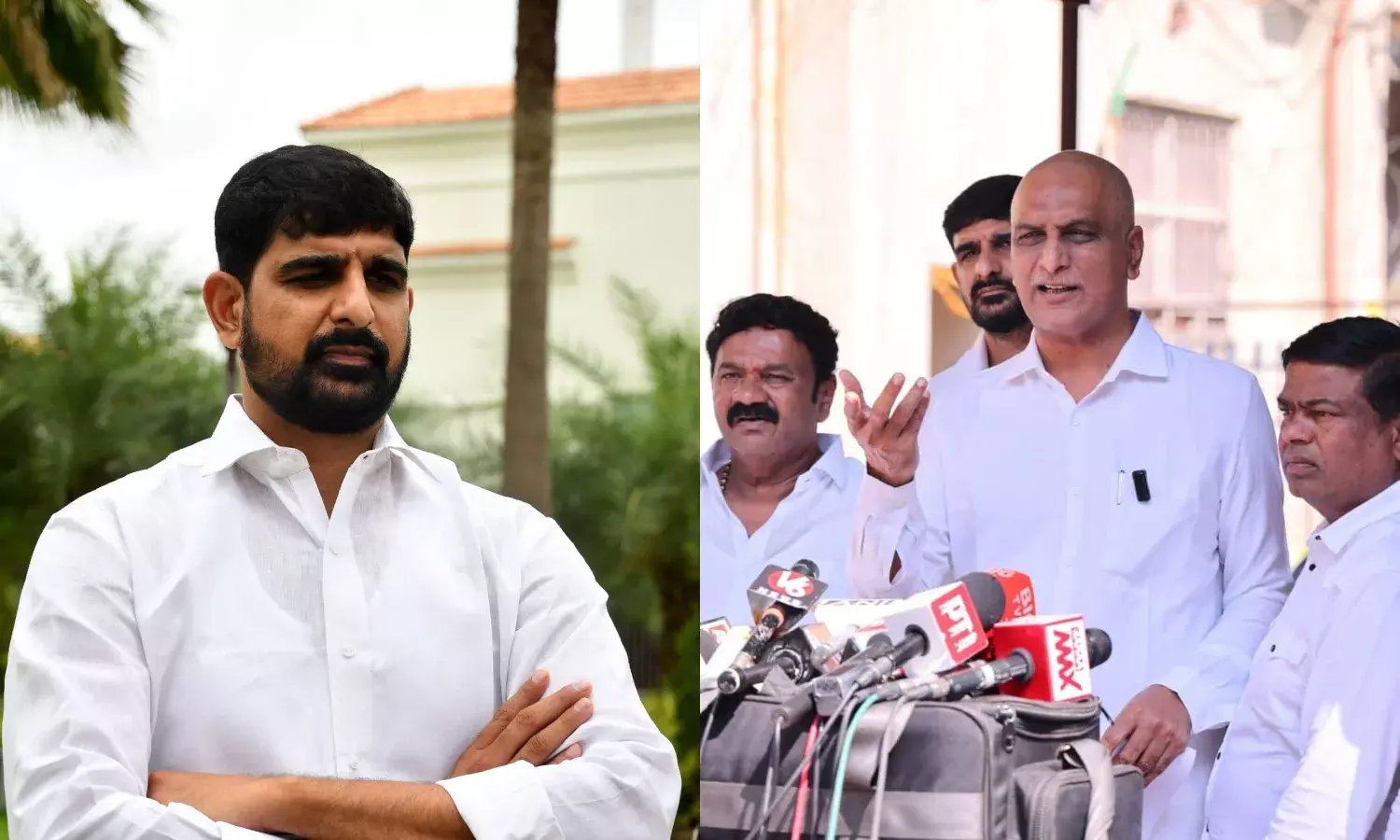 TPCC accuses BRS MLAs Harish Rao, Kaushik Reddy of MCC violations, making ‘Hydrasura’ remark