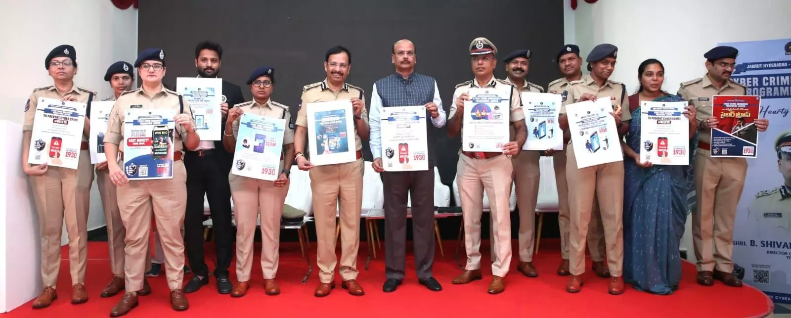 `Cybercriminals loot Rs 1 Cr every day’: Police launch `Jaagrut Hyderabad – Surakshit Hyderabad’ to keep fraudsters at bay