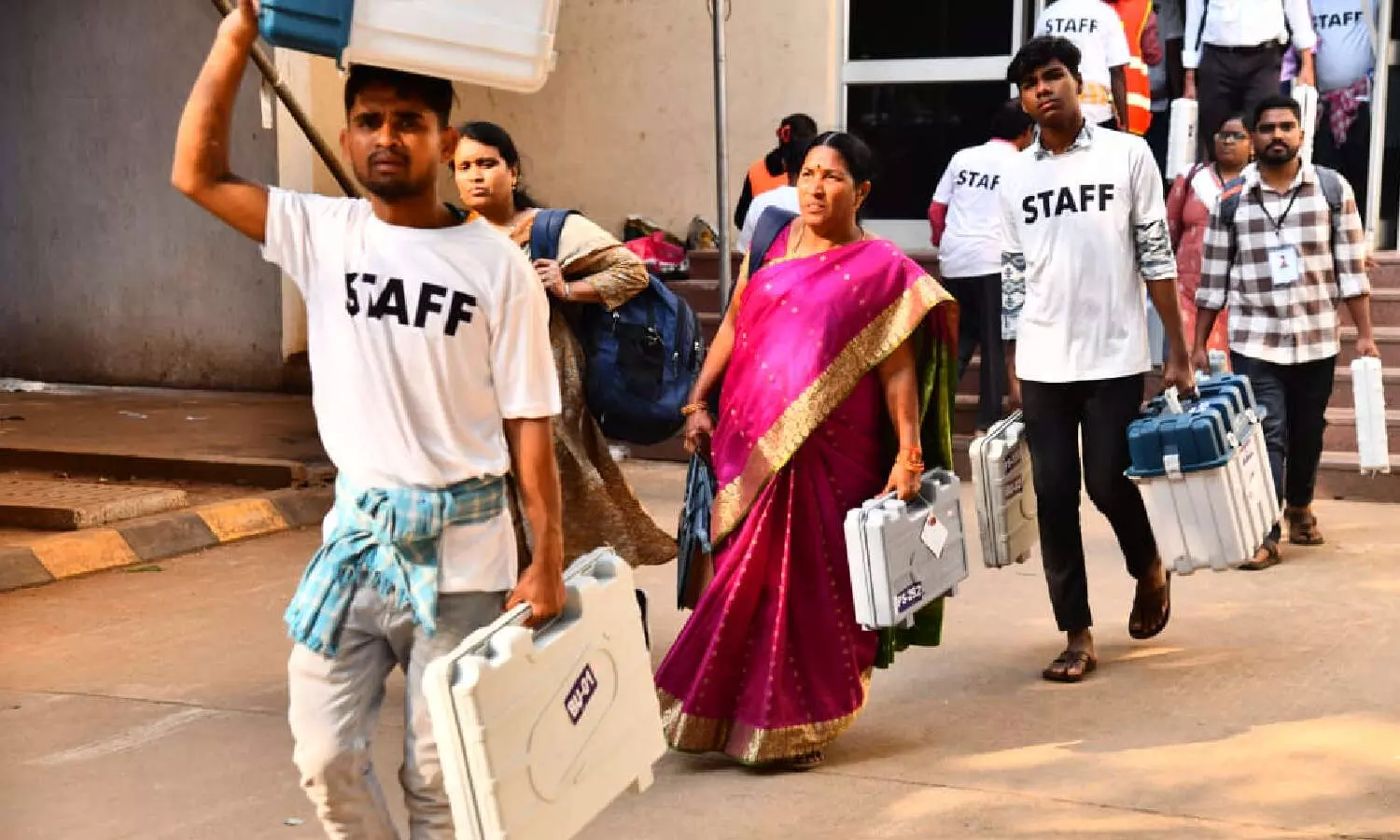 Countdown to Jubilee Hills bypoll: ECI reviews preparations; drones, webcasting for tight security