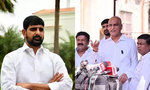 TPCC accuses BRS MLAs Harish Rao, Kaushik Reddy of MCC violations, making ‘Hydrasura’ remark