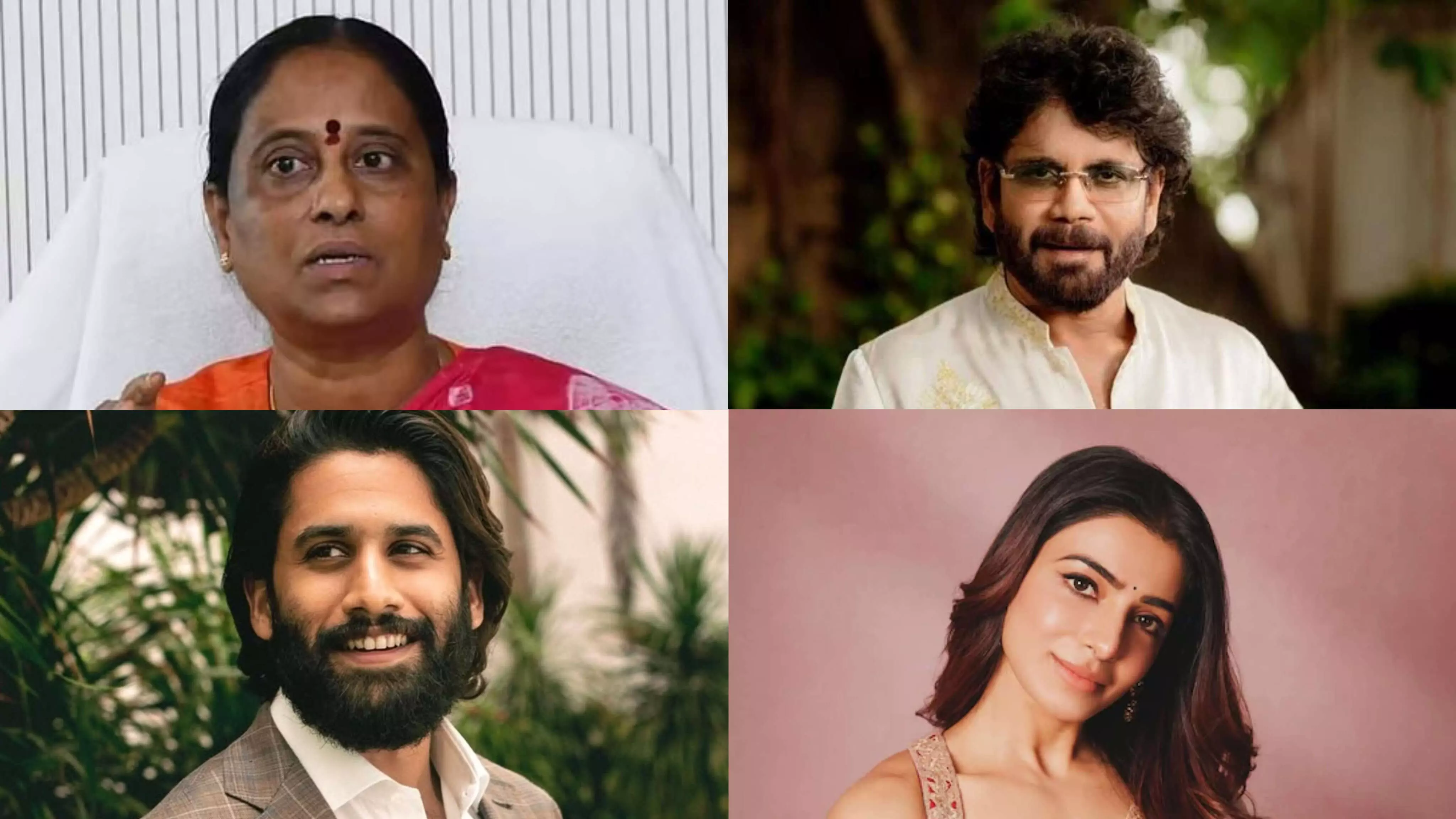 `I regret’: Surekha apologizes to actor Nagarjuna for Naga Chaitanya-Samantha divorce remarks